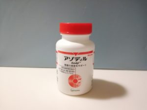 犬（16歳）の腎不全で尿毒症の対策に「アゾディル」継続しています