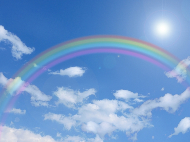 Over The Rainbowを聴きながら